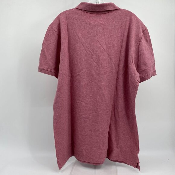 Banana Republic Red Short Sleeve Polo Shirt | Size XL - Picture 3 of 5